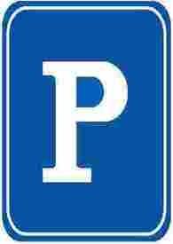 露天停车场标志和室内停车场标志